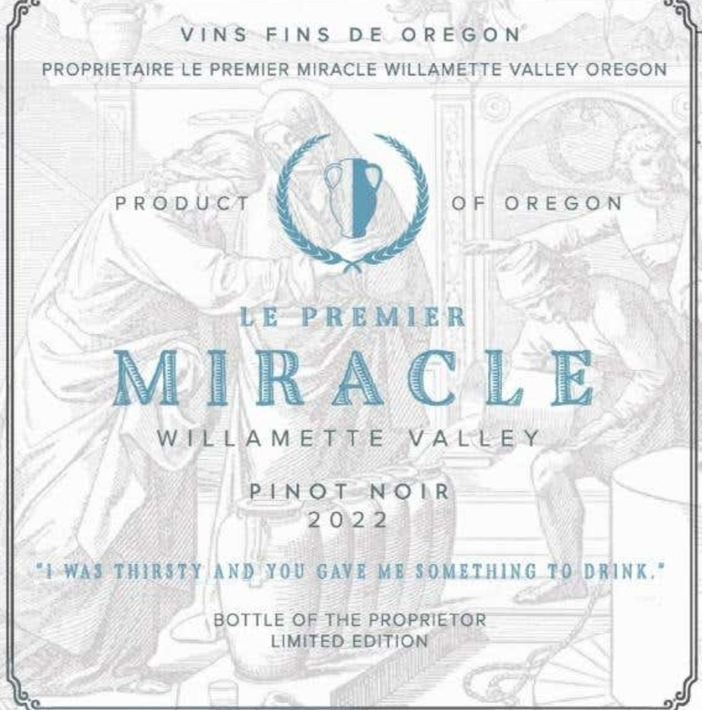 Le Premier Miracle Pinot Noir Willamette Valley 2022