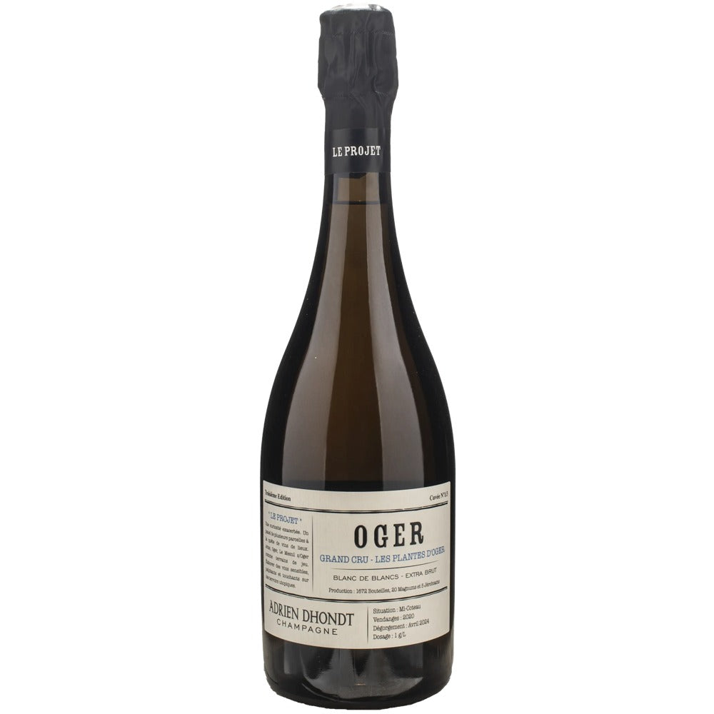 Adrien Dhondt Mesnil sur Oger Les Plantes d'Oger Blanc de Blancs Extra Brut 2021