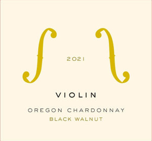 Violin Wines Chardonnay Black Walnut Vineyard 2021