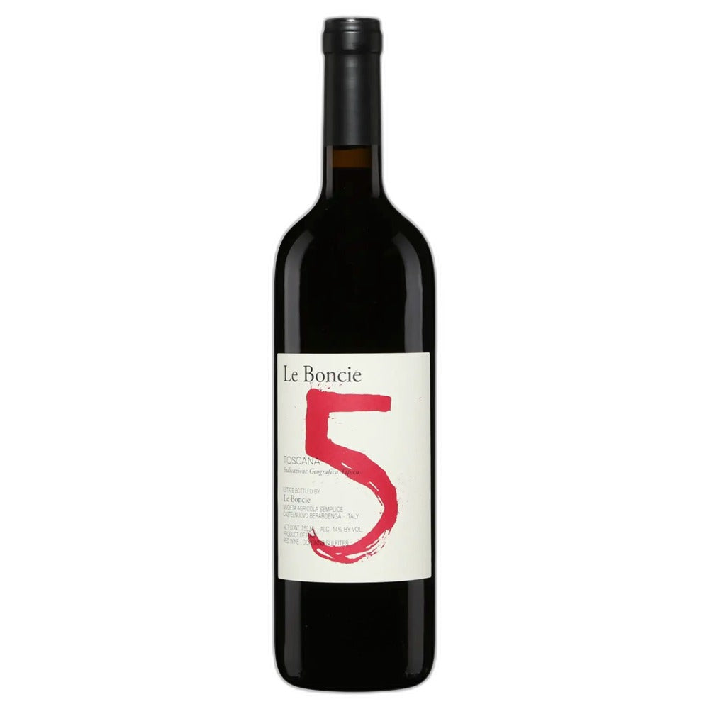 Podere Le Boncie le “Cinque” Rosso di Toscana 2024
