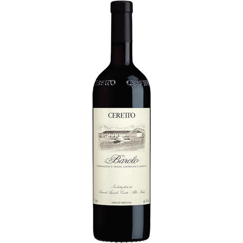 Ceretto Barolo DOCG 2018 - Elegant & Complex Nebbiolo Wine – Wine