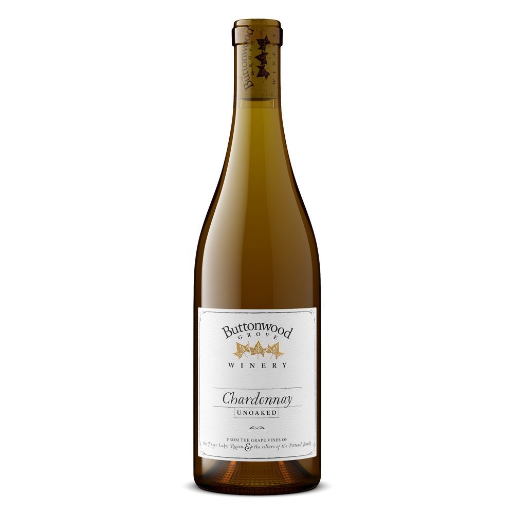 Buttonwood Grove Winery Unoaked Chardonnay 2024 | Finger Lakes
