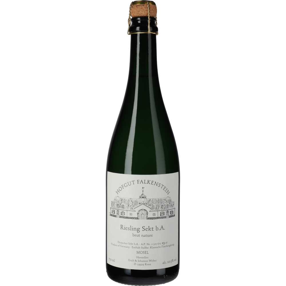 Hofgut Falkenstein "Falkensteiner" Sekt Riesling Brut Nature NV