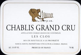 Marcel Servin Chablis Les Clos Grand Cru 2023