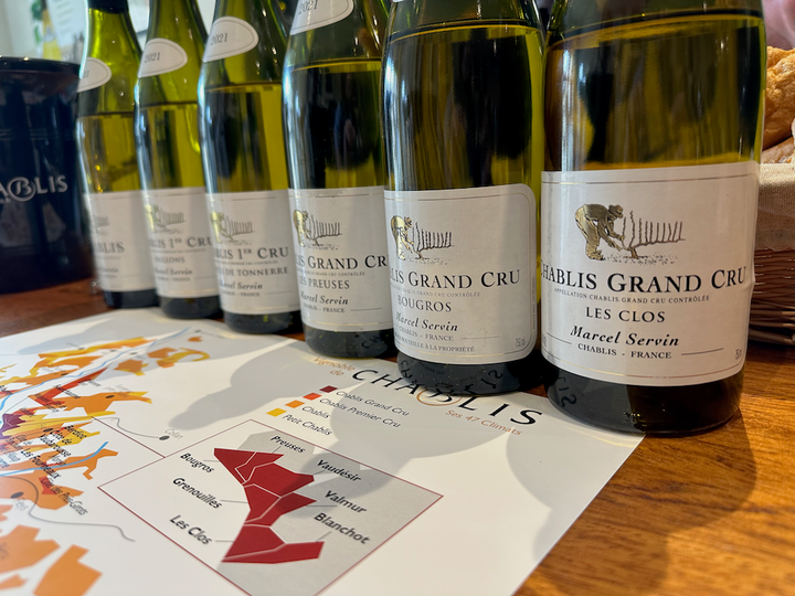 Ticket - Discover the Terroirs of Chablis - Seated & Guided Class Tasting Wed 2/4