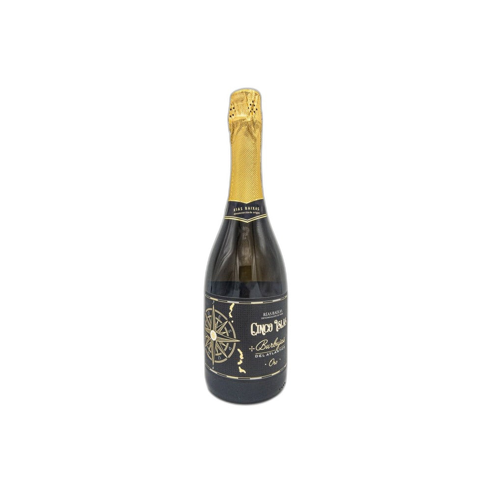 Cinco Islas Albariño Sparkling Burbujas del Atlántico Oro NV