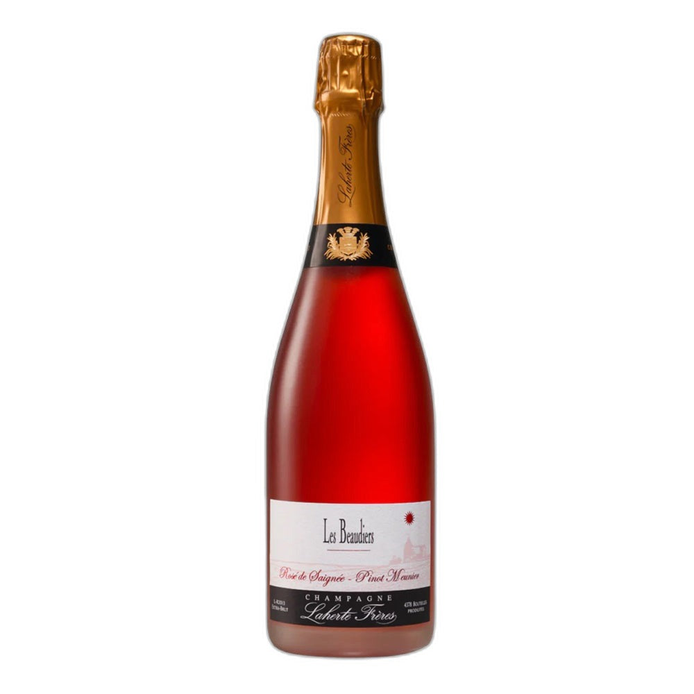 Champagne Laherte-Freres Les Beaudiers Rose de Saignee Pinot