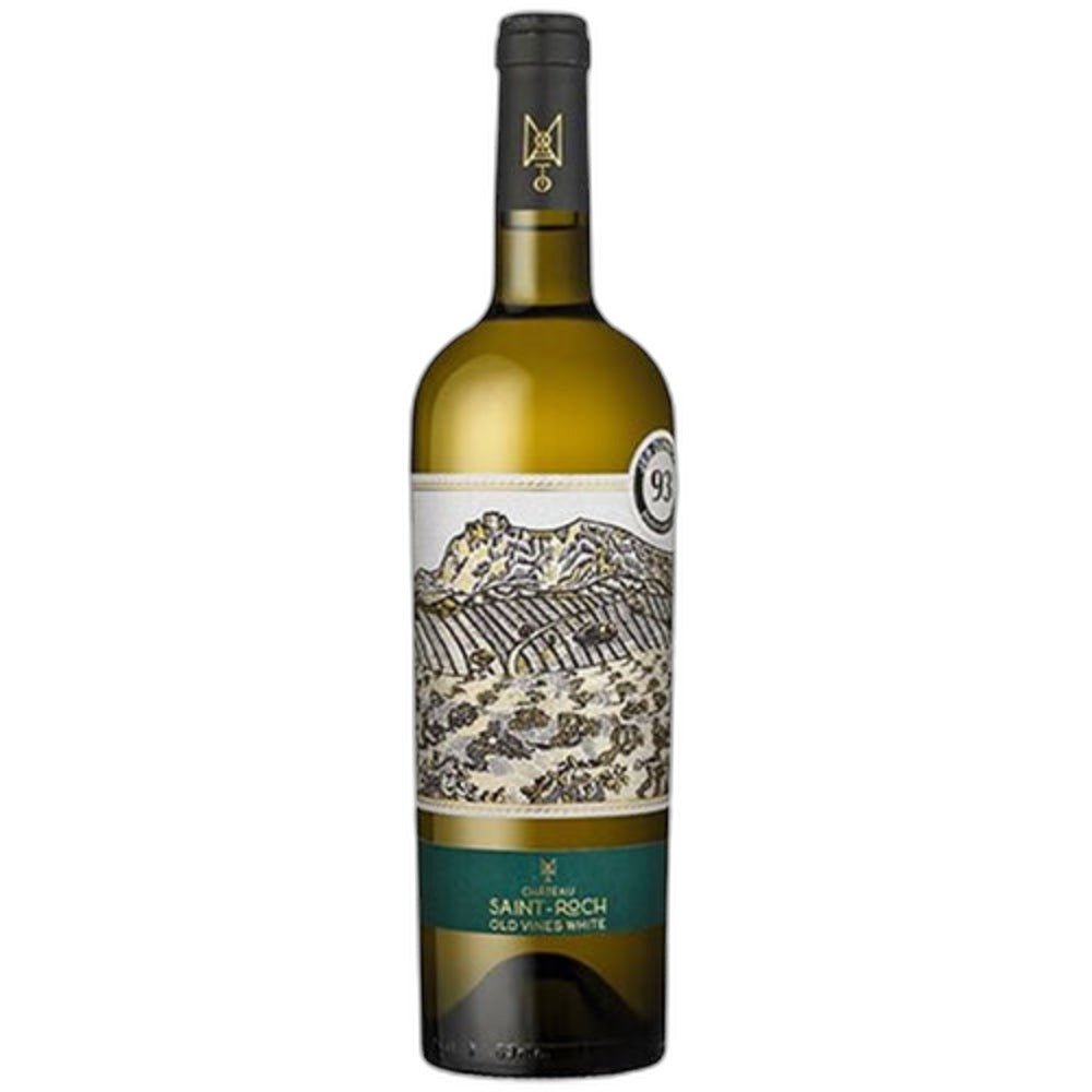Chateau Saint-Roch Cotes du Roussillon Vieilles Vignes Old Vine Blanc 2021