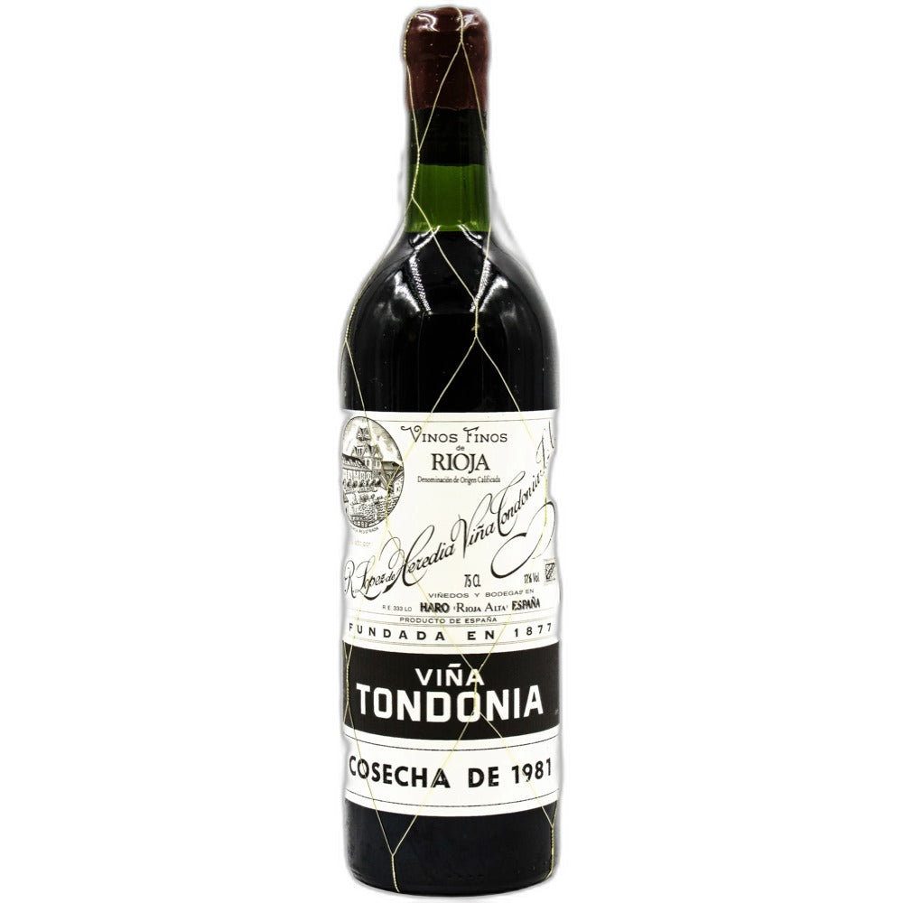 Lopez de Heredia Tondonia Gran Reserva 1981